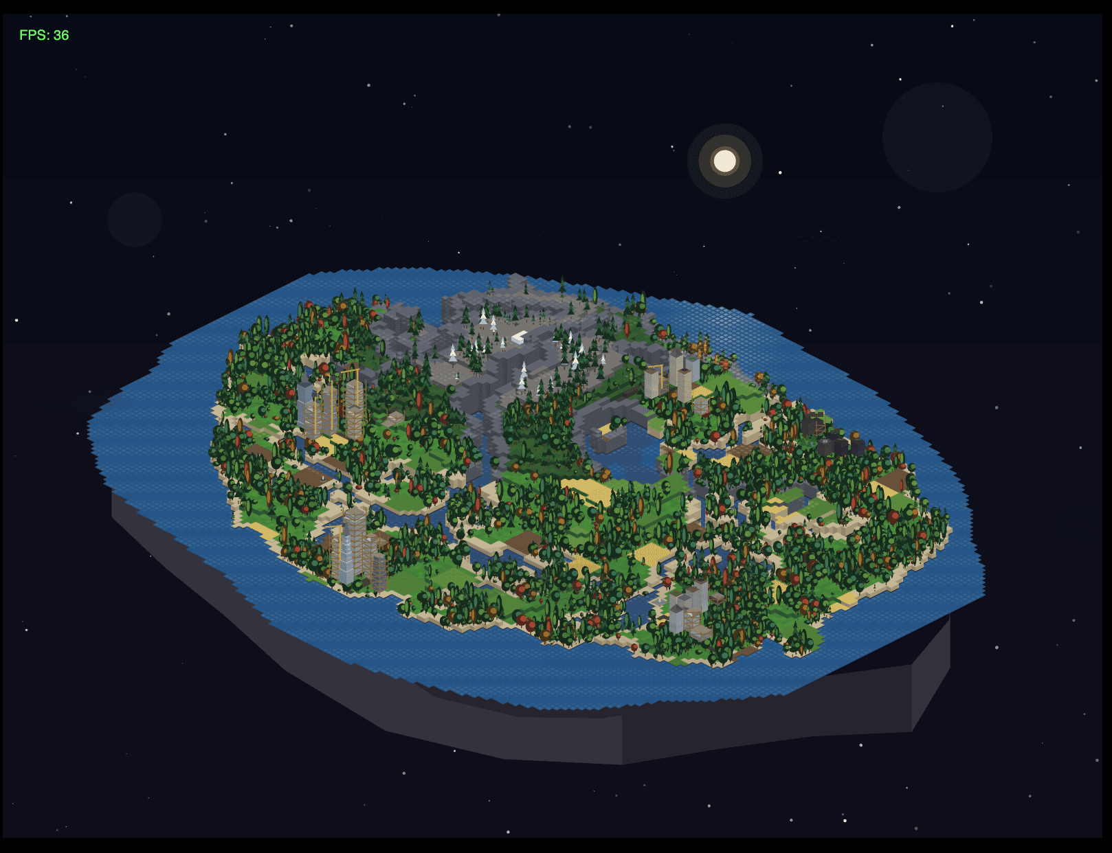 Floating Island City