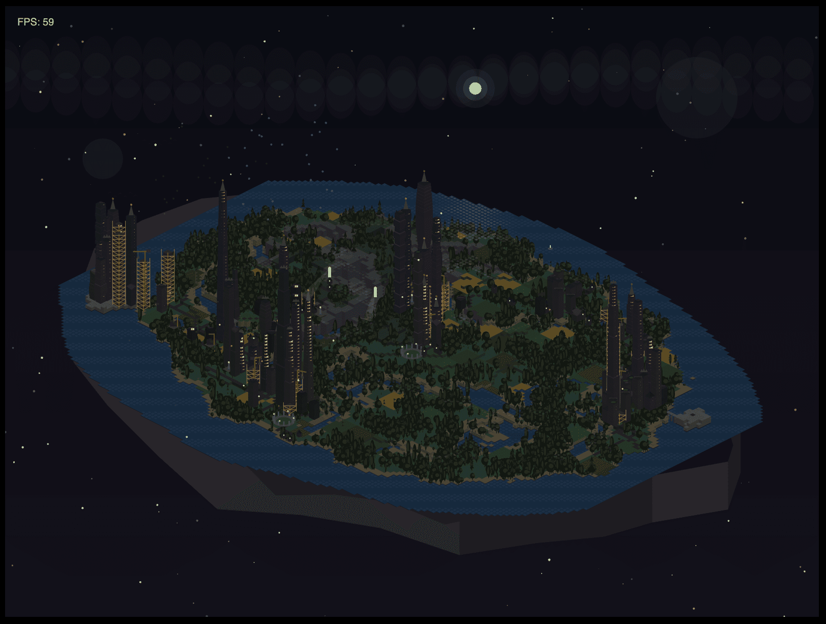 Floating Island City